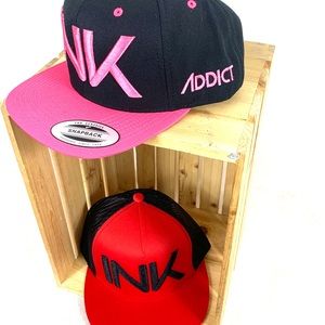 Ink Addict Unisex Snapback Adjustable Hat-Cap